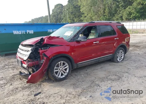 2015 Ford Explorer Xlt from USA, damaged, VIN 1FM5K7D84FGA91651